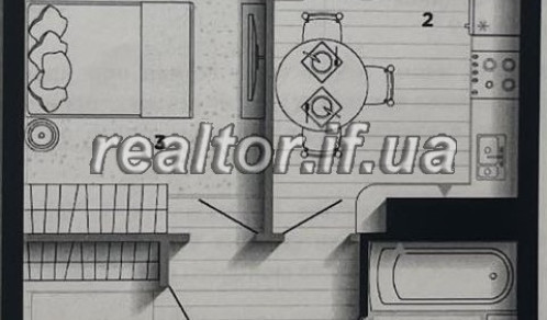 Продаж однокімнатної квартири з ремонтом в новому житловому комплексі U One