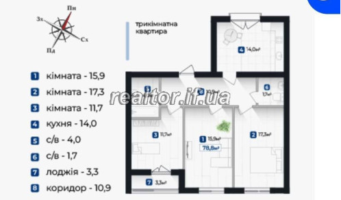 Продаж квартири в новому сучасному ЖК закритого типу по вулиці Довженка